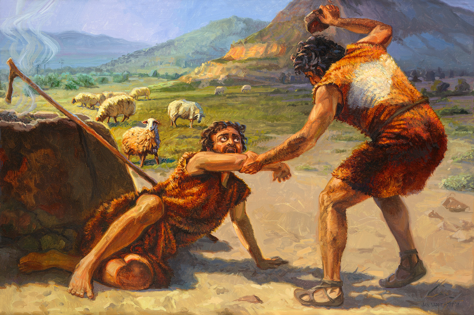 Kain zabija Abla