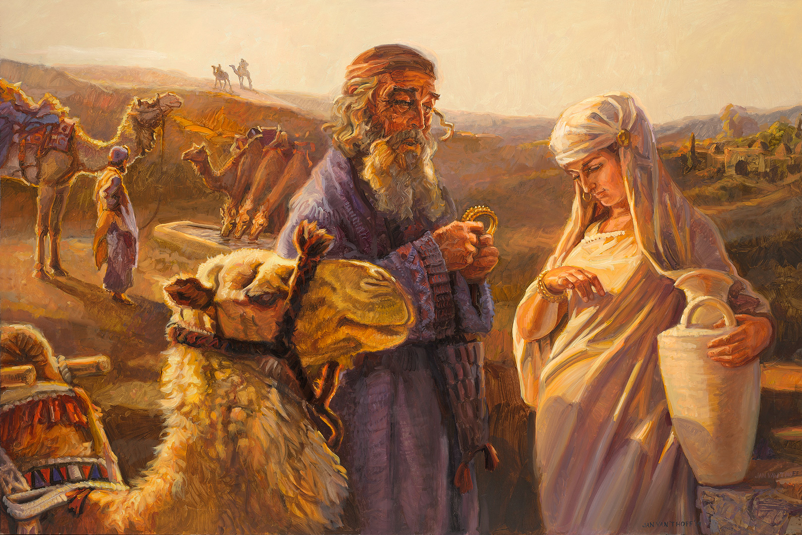 Eliezer i Rebeka