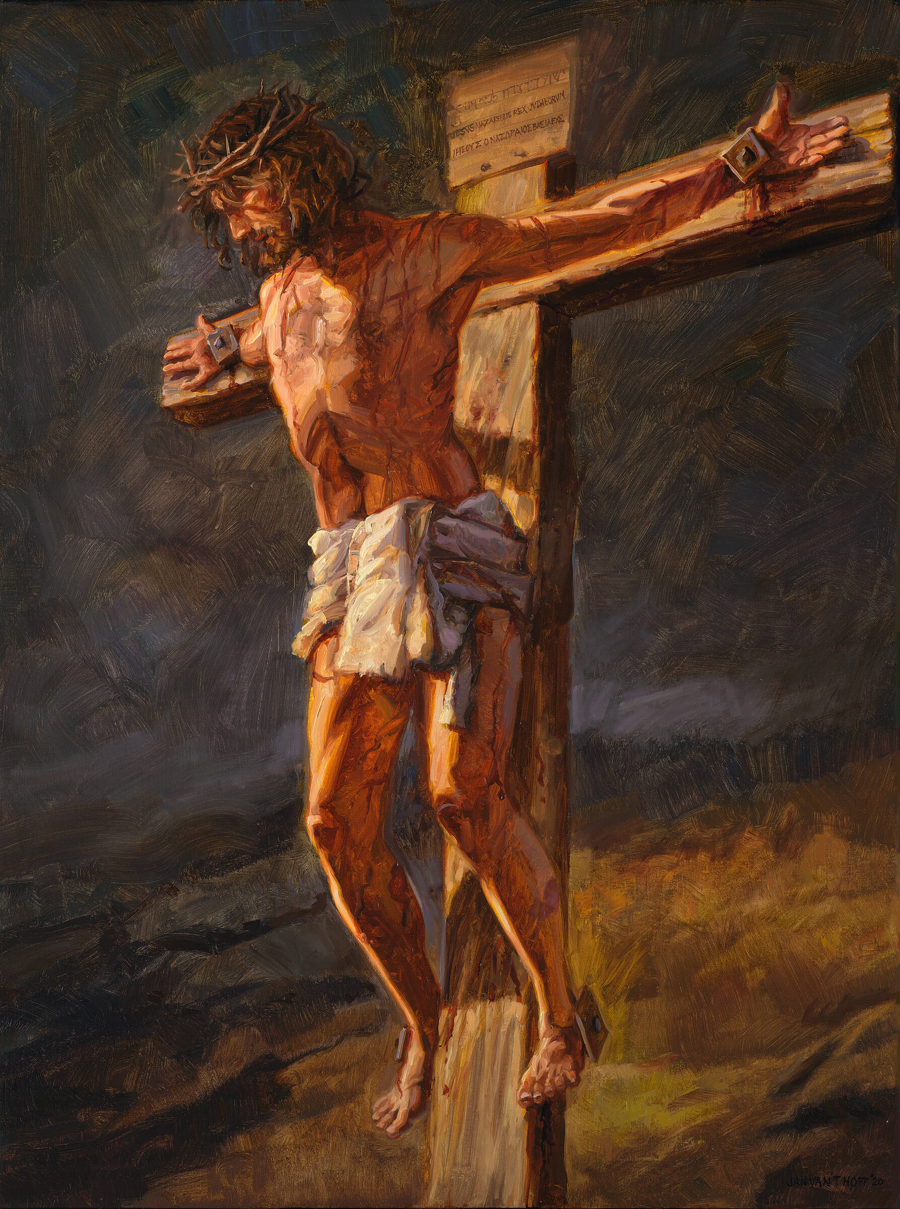 Jezus ukrzyżowany na Golgocie